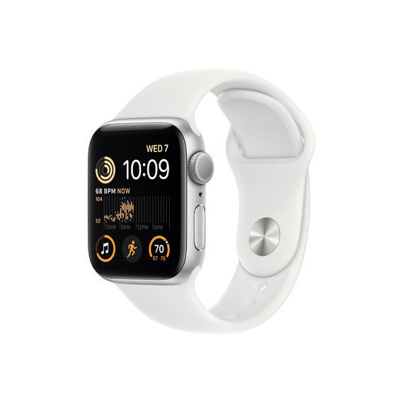 Apple Watch SE 2 GPS 40mm Silver Aluminum Case with White Sport Band (MNJV3) Approved Витринный образец