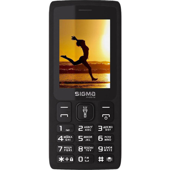 Мобильный телефон Sigma mobile X-style 34 NRG Black (UA UCRF)