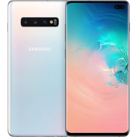 Смартфон Samsung Galaxy S10+ 8/128GB Dual Prism White G975