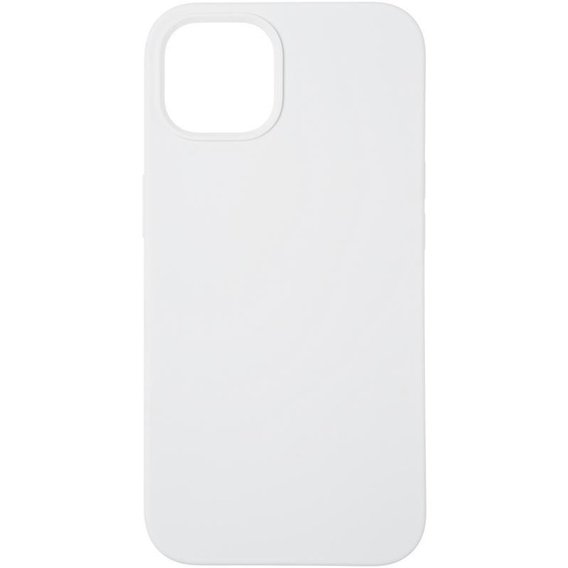 Аксессуар для iPhone TPU Silicone Case without Logo White for iPhone 13