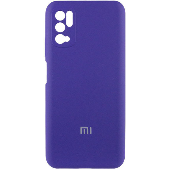 Аксессуар для смартфона Mobile Case Silicone Cover Shield Camera Purple for Xiaomi Redmi Note 10 5G / Poco M3 Pro / Poco M3 Pro 5G