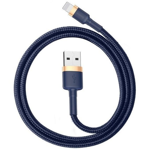 Кабель Baseus USB Cable to Lightning 1.5A 2m Gold/Blue (CALKLF-CV3)