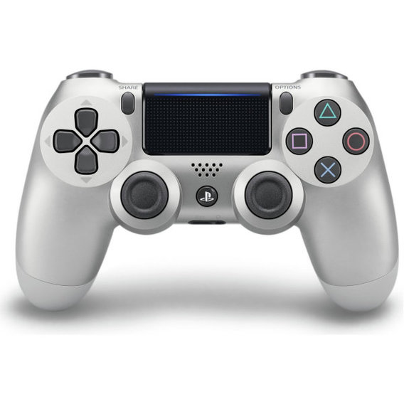 Игровой джойстик Sony DualShock 4 Silver (Version 2)