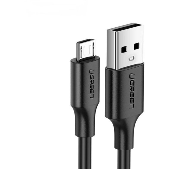 Кабель Ugreen USB Cable to microUSB 2m Black (60138)