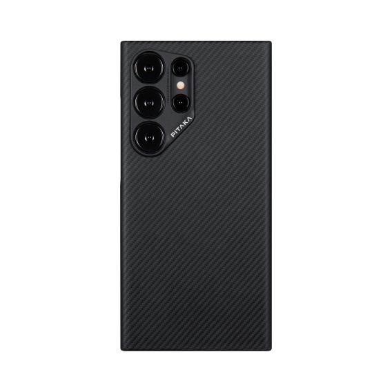 Аксессуар для смартфона Pitaka MagEZ Case 4 Twill Black/Grey (KS2401U) for Samsung S928 Galaxy S24 Ultra