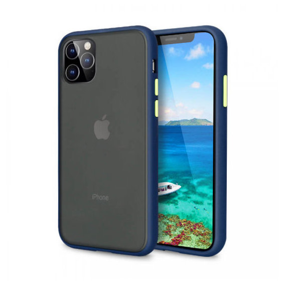 Аксессуар для iPhone LikGus Case Maxshield Blue for iPhone 11 Pro Max