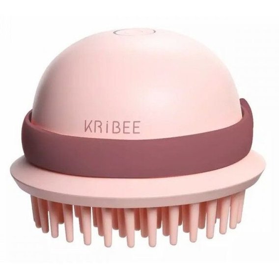 Расческа массажная антистатическая Xiaomi Kribee Electric Massage Comb (EP1164-3C) Pink