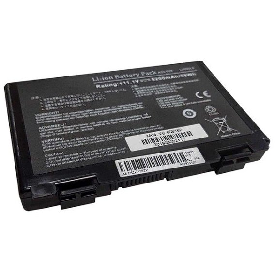 Батарея для ноутбука ASUS A32-F82 F52 11.1V Black 5200mAh OEM
