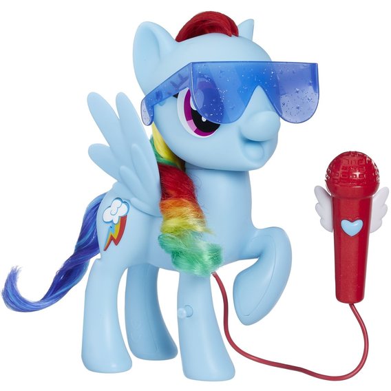Интерактивная игрушка Hasbro My Little Pony поющая Радуга Дэш (E1975)				