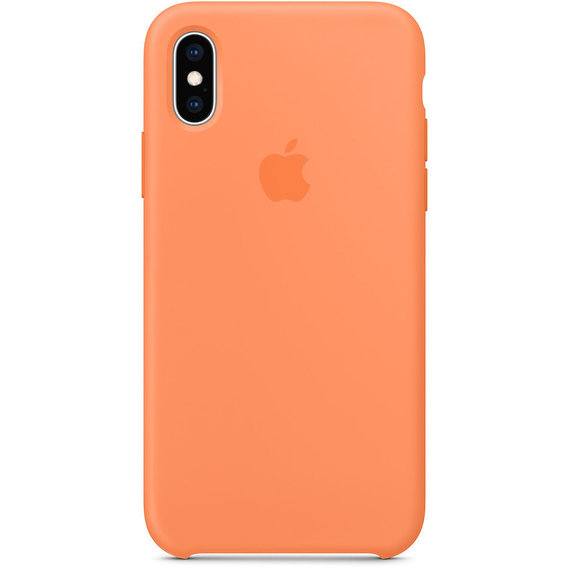 Аксессуар для iPhone Apple Silicone Case Papaya (MVF22) for iPhone Xs