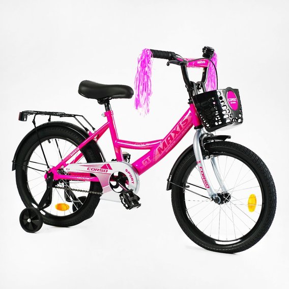 Велосипед Corso Maxis 18" розовый (CL-18276)