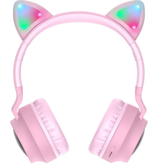Навушники Hoco W27 Pink