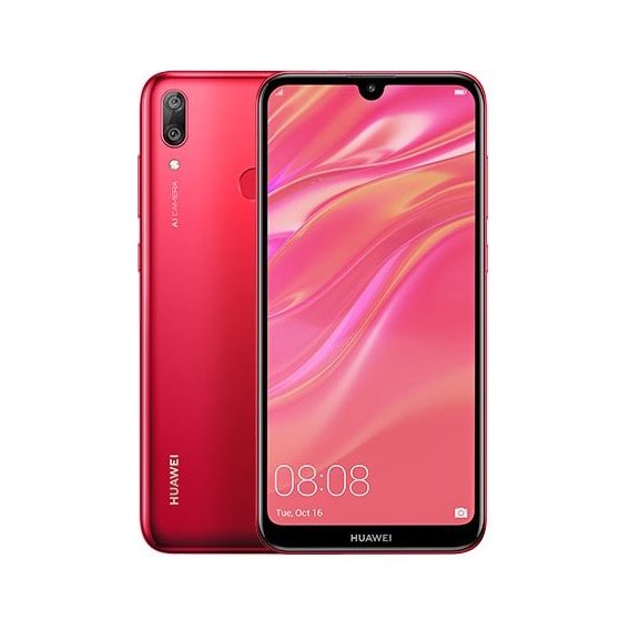 Смартфон Huawei Y7 2019 3/32GB Dual Coral Red (UA UCRF)