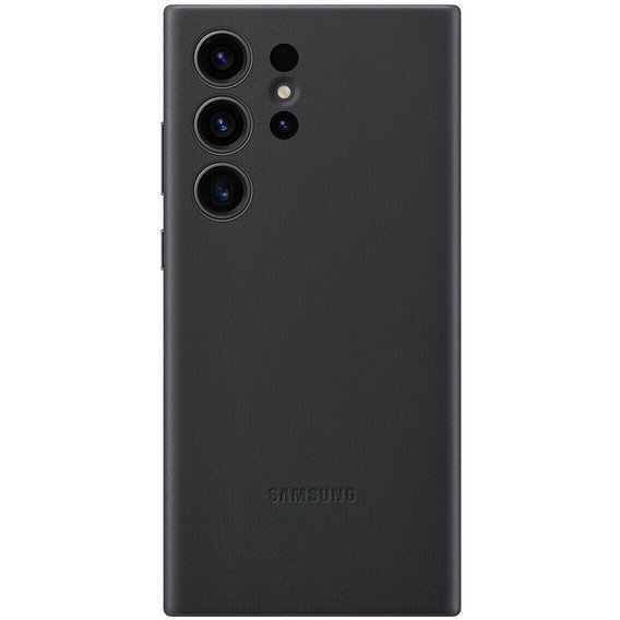 Аксессуар для смартфона Samsung Leather Case Black (EF-VS918LBEGRU) for Samsung S918 Galaxy S23 Ultra
