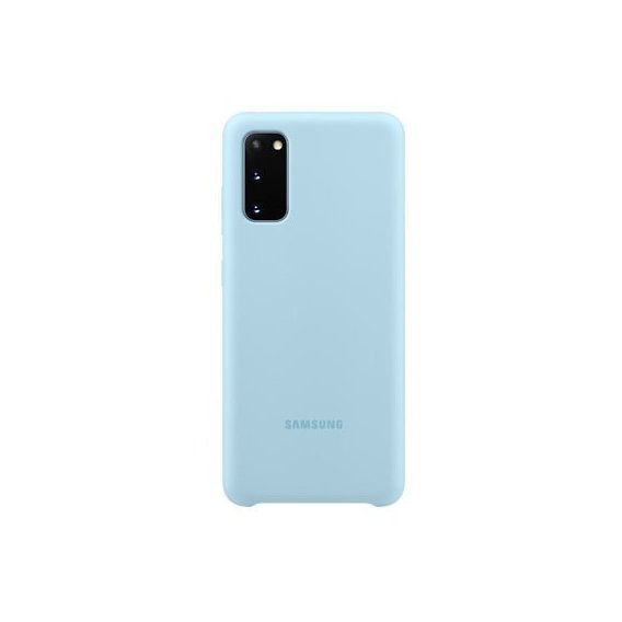 Аксессуар для смартфона Samsung Silicone Cover Sky Blue (EF-PG980TLEGRU) for Samsung G980 Galaxy S20