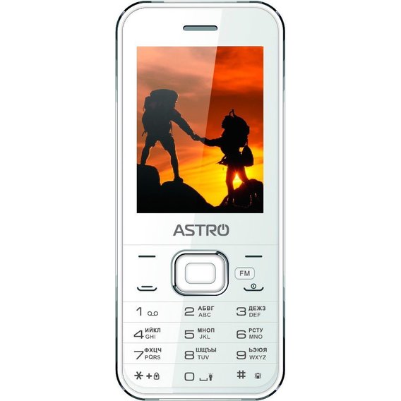 Мобильный телефон ASTRO A240 White (UA UCRF)