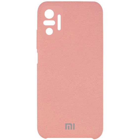 Аксессуар для смартфона Mobile Case Silicone Cover Shield Camera Pink for Xiaomi Redmi Note 10 Pro / Note 10 Pro Max