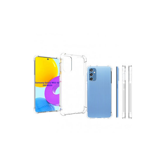 Аксессуар для смартфона BeCover TPU Case Anti-Shock Clear for Samsung M526 Galaxy M52 5G (706960)