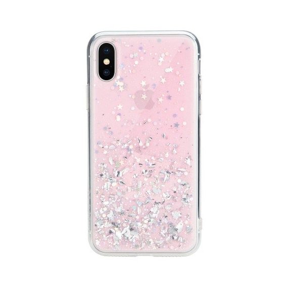 Аксессуар для iPhone SwitchEasy Starfield Case Pink (GS-103-46-171-18) for iPhone Xs Max