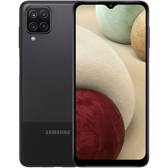 Смартфон Samsung Galaxy A12 4/64GB Black A127F (UA UCRF)
