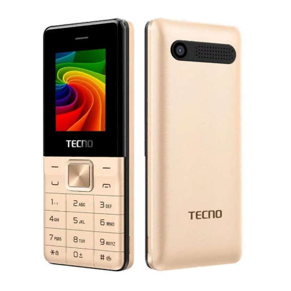 Мобильный телефон Tecno T301 Gold (UA UCRF)