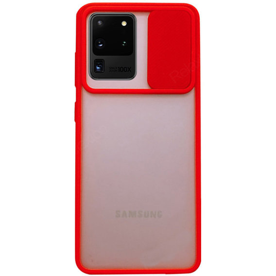 Аксессуар для смартфона TPU Case Camshield Matte Red for Samsung G988 Galaxy S20 Ultra