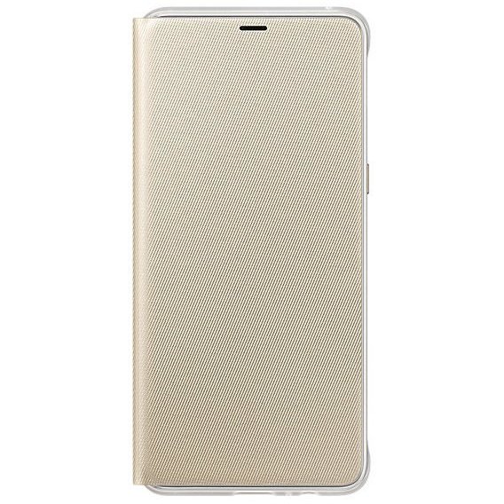 Аксессуар для смартфона Samsung Neon Flip Cover Gold (EF-FA730PFEGRU) for Samsung A730 Galaxy A8 Plus 2018