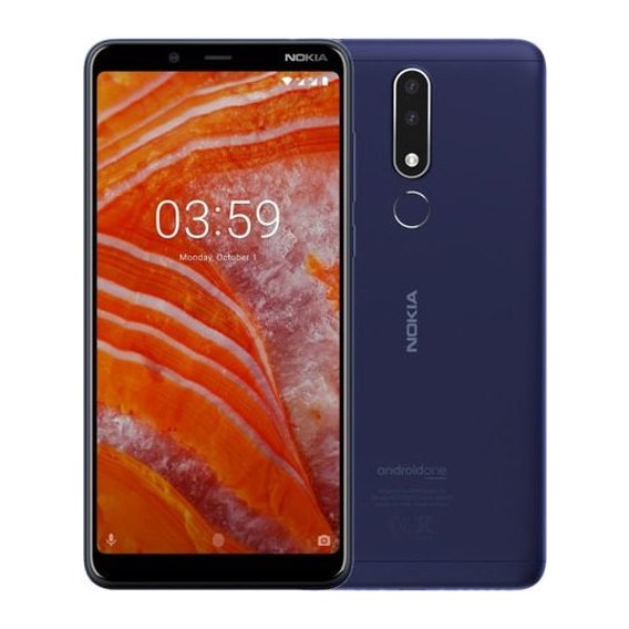 Смартфон Nokia 3.1 Plus Dual Sim 3/32GB Blue (UA UCRF)