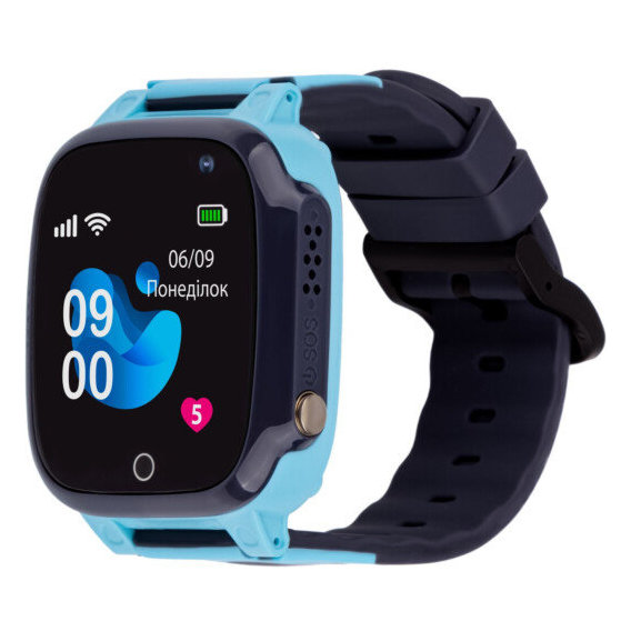 Смарт-часы AmiGo GO008 MILKY GPS WIFI Blue