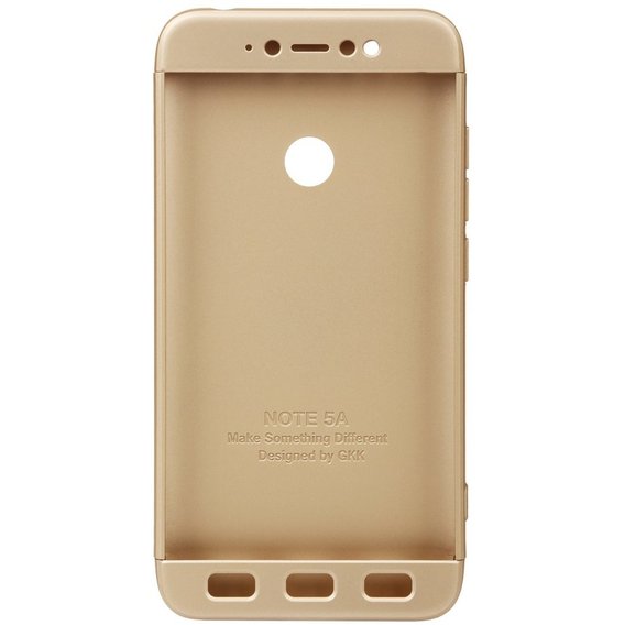 Аксессуар для смартфона BeCover Case 360° Super-protect Gold for Xiaomi Redmi Note 5A (701872)