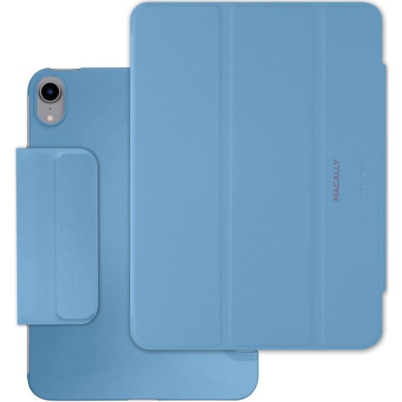 Аксессуар для iPad Macally Protective Case and Stand with Apple Pencil Blue (BSTANDM6-BL) for iPad mini 6 2021