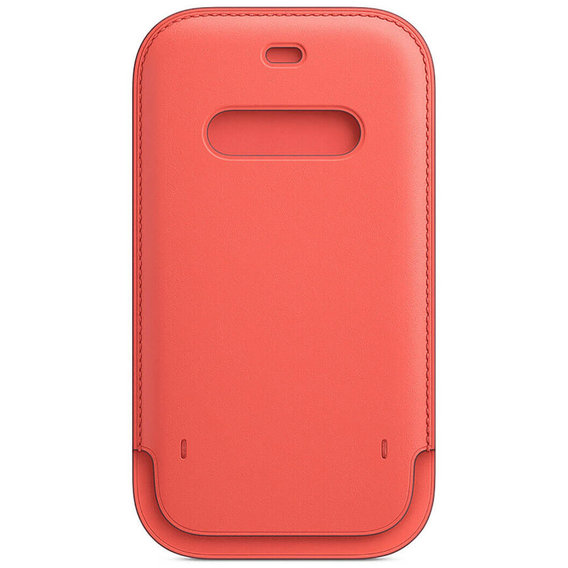 Аксессуар для iPhone Apple Leather Sleeve Case Pink Citrus (MHYF3) for iPhone 12 Pro Max