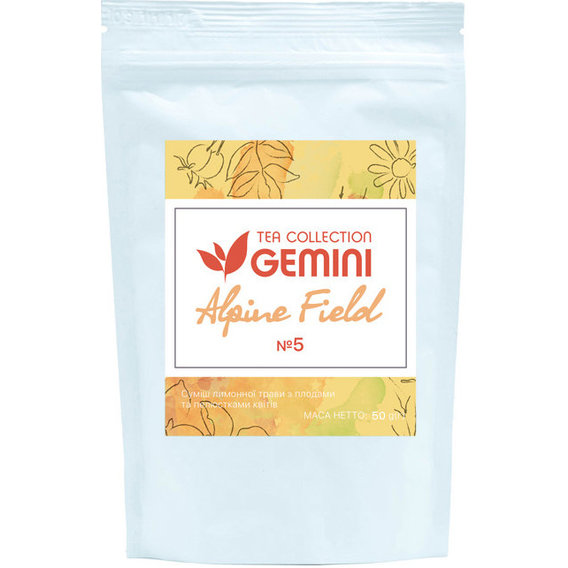 Чай Gemini травяной Tea Collection Альпийский луг 50 г (5000000004232)