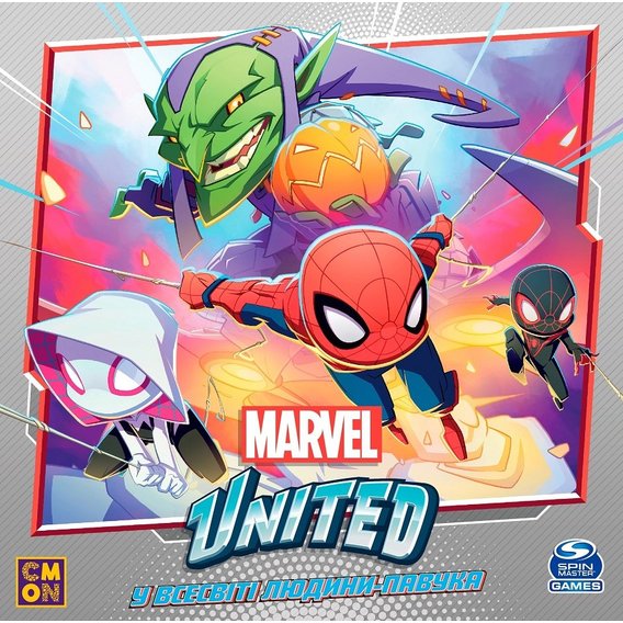 Настольная игра Geekach Games Marvel United: У всесвіті Людини-павука