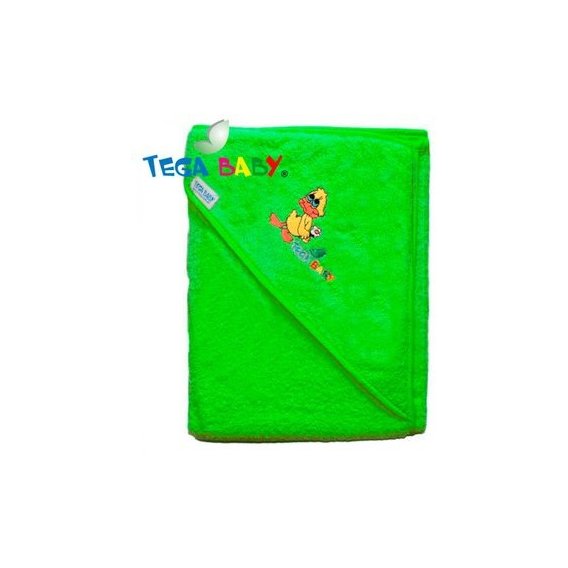 Полотенце махровое с капюш. TEGA (TG-071) Green