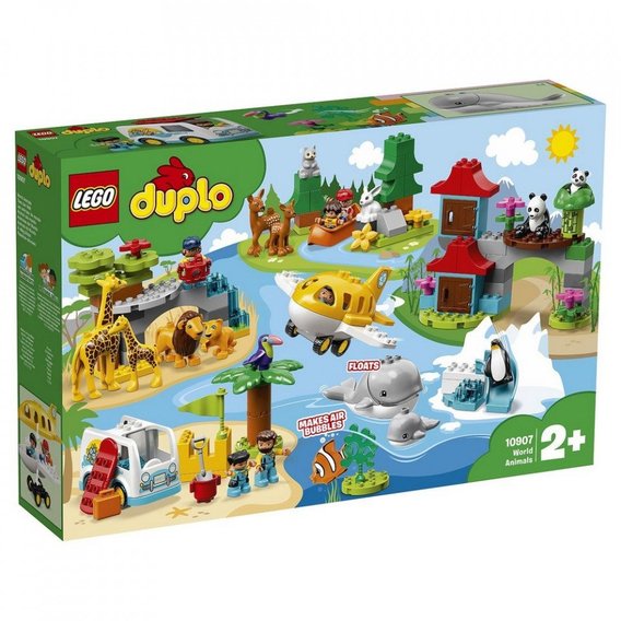 Конструктор LEGO DUPLO Животные мира (10907)