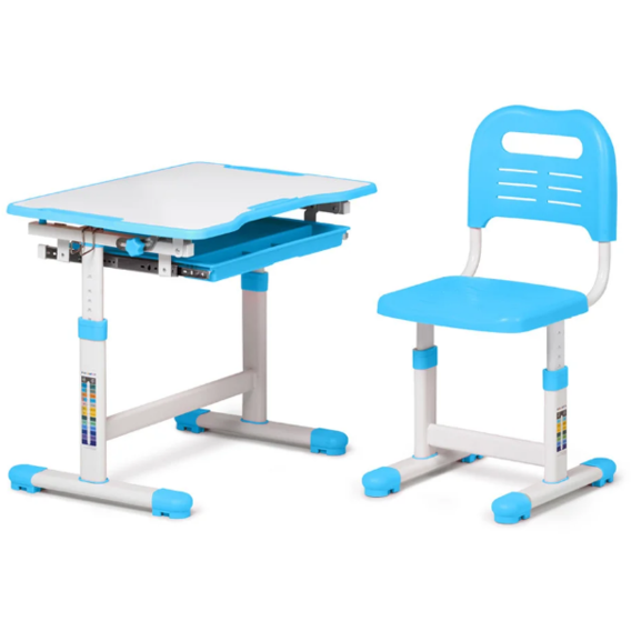 Комплект парта + стул трансформеры Sole Blue-s FUNDESK