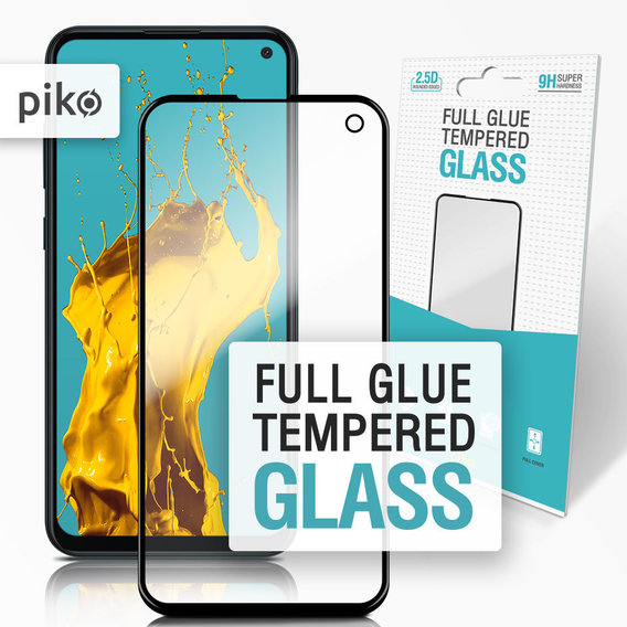 Аксессуар для смартфона Piko Tempered Glass Full Glue Black for Samsung G970 Galaxy S10e