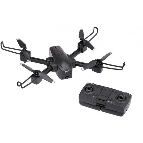 Квадрокоптер ZIPP Toys Flying Сouguar с дополнительным аккумулятором черный