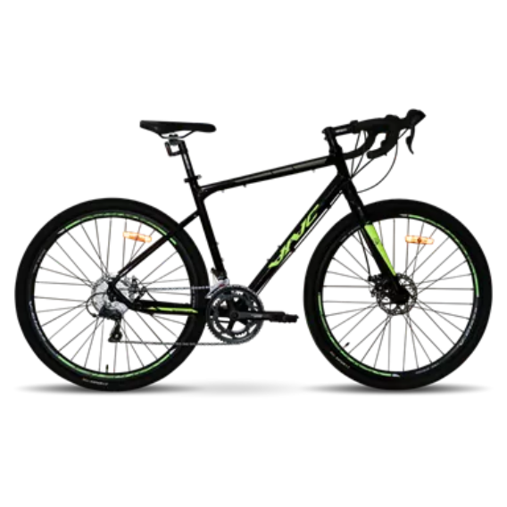 Велосипед Велосипед VNC 2023' 28" PrimeRacer A5 SH V51A5-2849-BL 19.5"/49см (3968) black (shiny)/lime (matt)