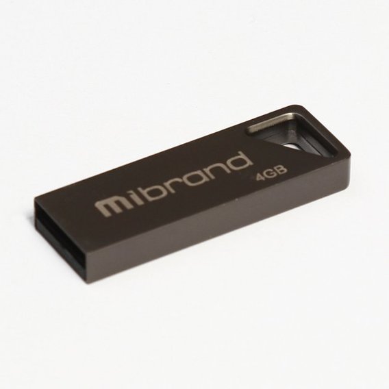 USB-флешка Mibrand 4GB Stingray Grey USB 2.0 (MI2.0/ST4U5G)