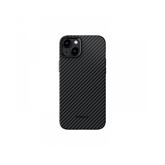Аксессуар для iPhone Pitaka MagEZ Case Pro 4 Twill 1500D Black/Grey (KI1501MMP) for iPhone 15