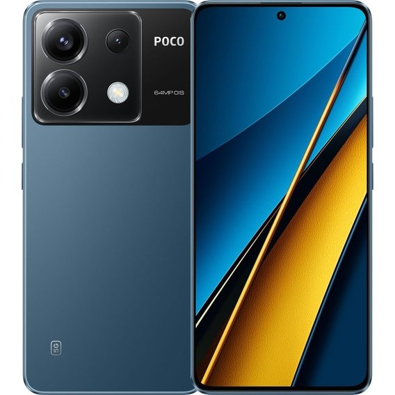 Смартфон Xiaomi Poco X6 5G 12/256GB Blue (Global)