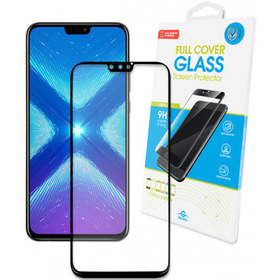 Аксессуар для смартфона Global Tempered Glass Full Glue Black for Huawei Honor 8X