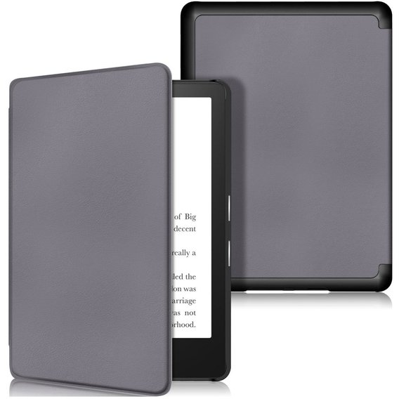 Аксессуар к электронной книге BeCover Smart Case Gray for Amazon Kindle Paperwhite 11th Gen (707205)