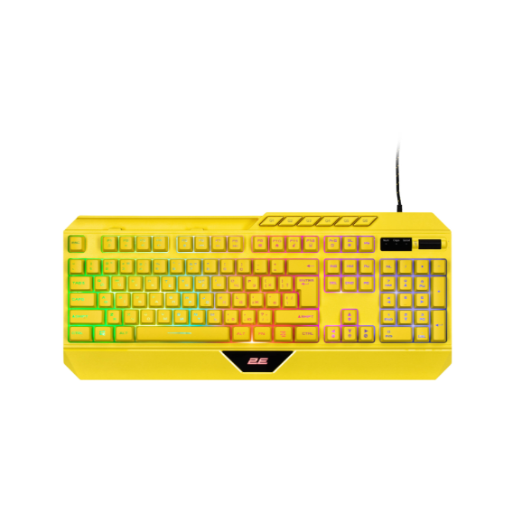 Клавиатура 2E Gaming KG315 RGB USB UA Yellow (2E-KG315UYW)
