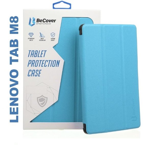 Аксессуар для планшетных ПК BeCover Smart Case Blue for Lenovo Tab M8 TB-8505/TB-8705/M8 TB-8506 (3rd Gen) (705978)