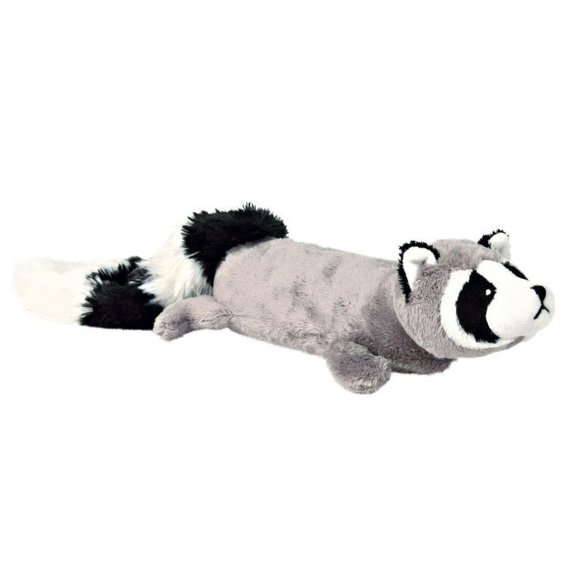 Игрушка Енот Trixie плюшевый с пищалкой для собак 46 см