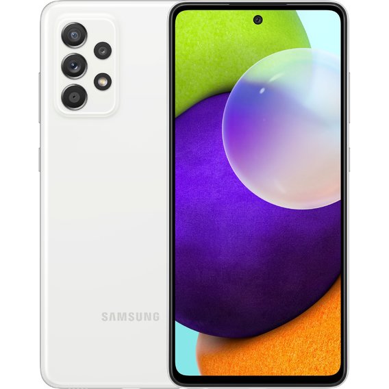 Смартфон Samsung Galaxy A52 8/256GB Dual White A525F (UA UCRF)