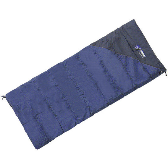 Спальный мешок Terra Incognita Campo 200 (синий/серый)